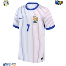 Moški Nogometni dresi Francija Antoine Griezmann #7 Gostujoči EP 2024 Kratek Rokav